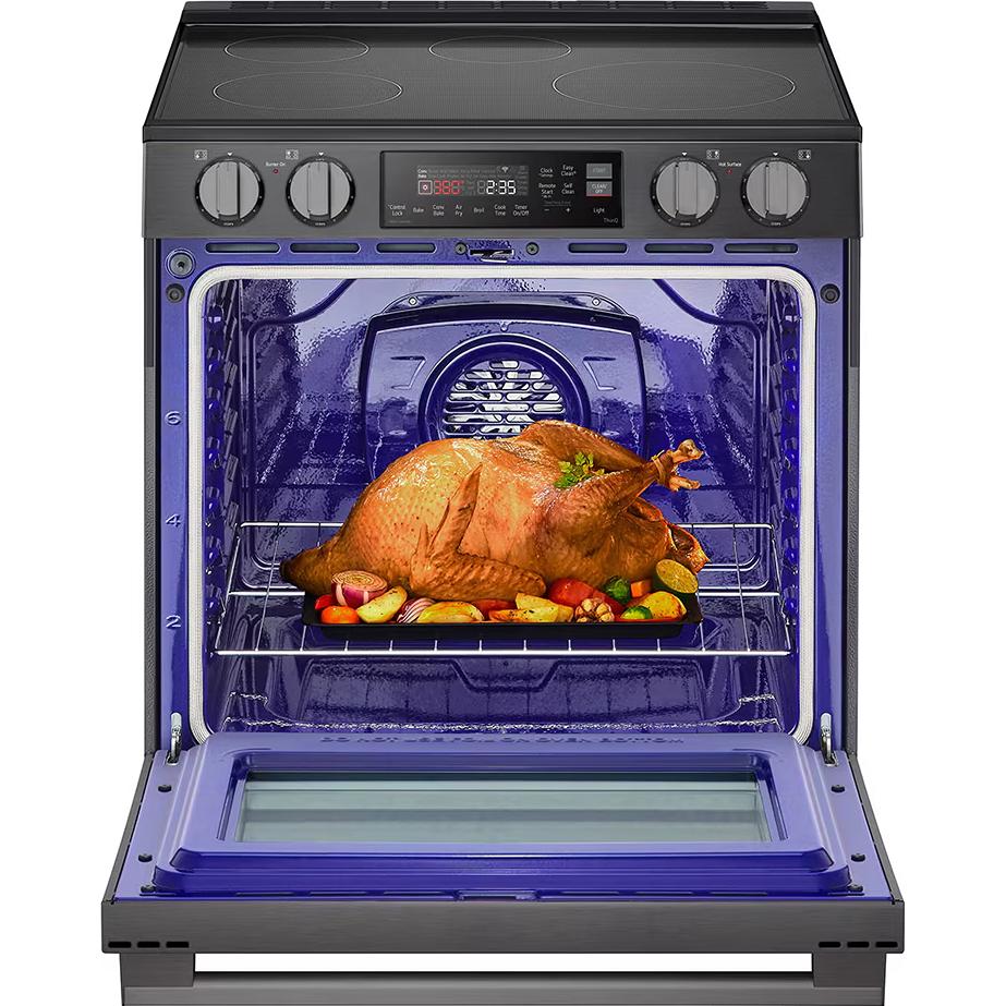  LG 6.3 cu. ft. Smart Induction Slide-In Range with ProBake Convection® and Air Fry LSIL6334ZE IMAGE 2