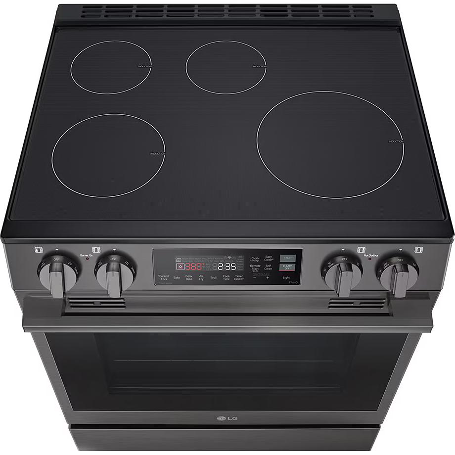  LG 6.3 cu. ft. Smart Induction Slide-In Range with ProBake Convection® and Air Fry LSIL6334ZE IMAGE 4