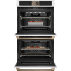  Café 30-inch, 10.0 cu. ft. Built-in Double Wall Oven with True European Convection CTD90DP4ZW2 IMAGE 3