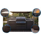  Napoleon OASIS® Outdoor Gas Grill Center - Liquid Propane OOK-002 IMAGE 5