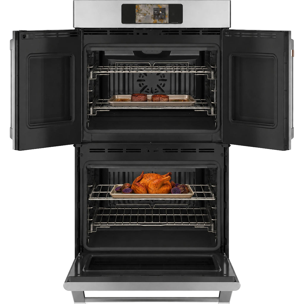  Café 30-inch, 10.0 cu. ft. Built-in Double Wall Oven with True European Convection CTD90FP2ZS1 IMAGE 3