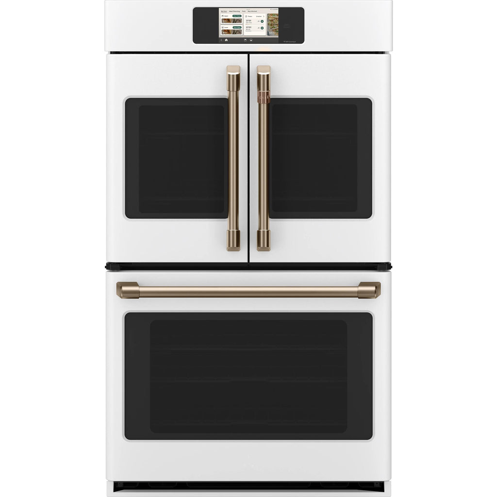  Café 30-inch, 10.0 cu. ft. Built-in Double Wall Oven with True European Convection CTD90FP4ZW2 IMAGE 1