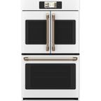  Café 30-inch, 10.0 cu. ft. Built-in Double Wall Oven with True European Convection CTD90FP4ZW2 IMAGE 1