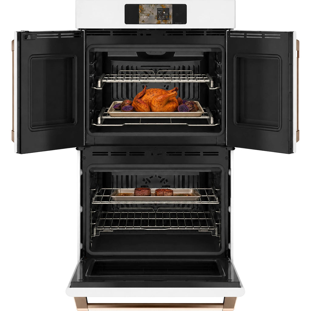  Café 30-inch, 10.0 cu. ft. Built-in Double Wall Oven with True European Convection CTD90FP4ZW2 IMAGE 3
