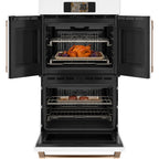 Café 30-inch, 10.0 cu. ft. Built-in Double Wall Oven with True European Convection CTD90FP4ZW2 IMAGE 3