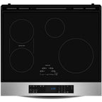  Whirlpool 30-inch Slide-in Induction Range with True Convection Advanced Air Cooking Technology WSIS5030TZ IMAGE 3