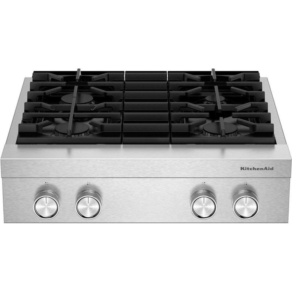  KitchenAid 30-inch Gas Rangetop KCGK930TSS IMAGE 1