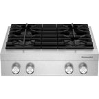  KitchenAid 30-inch Gas Rangetop KCGK930TSS IMAGE 1