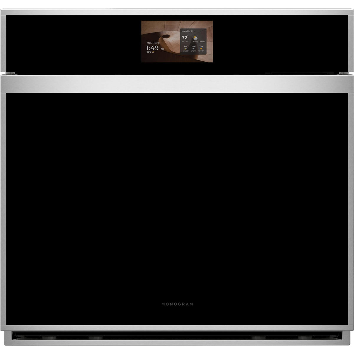  Monogram 30-inch, 5.0 cu. ft. Built-in Single Wall Oven with Twin Convection ZTSX1DSSZSS IMAGE 1