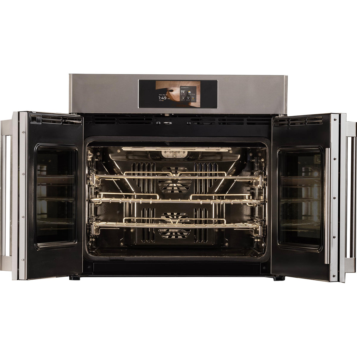  Monogram 30-inch, 5.0 cu. ft. Built-in Single Wall Oven with French-Door Design ZTSX1FPSZSS IMAGE 3