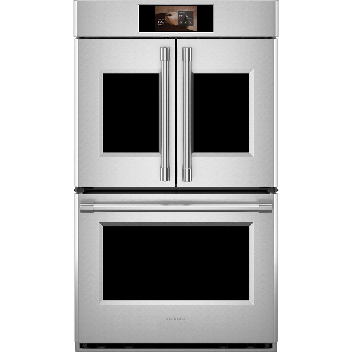  Monogram 30-inch, 10.0 cu. ft. Built-in Double Wall Oven with French-Door Design ZTDX1FPSZSS IMAGE 1