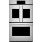  Monogram 30-inch, 10.0 cu. ft. Built-in Double Wall Oven with French-Door Design ZTDX1FPSZSS IMAGE 2