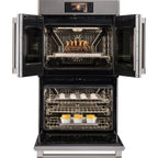  Monogram 30-inch, 10.0 cu. ft. Built-in Double Wall Oven with French-Door Design ZTDX1FPSZSS IMAGE 4