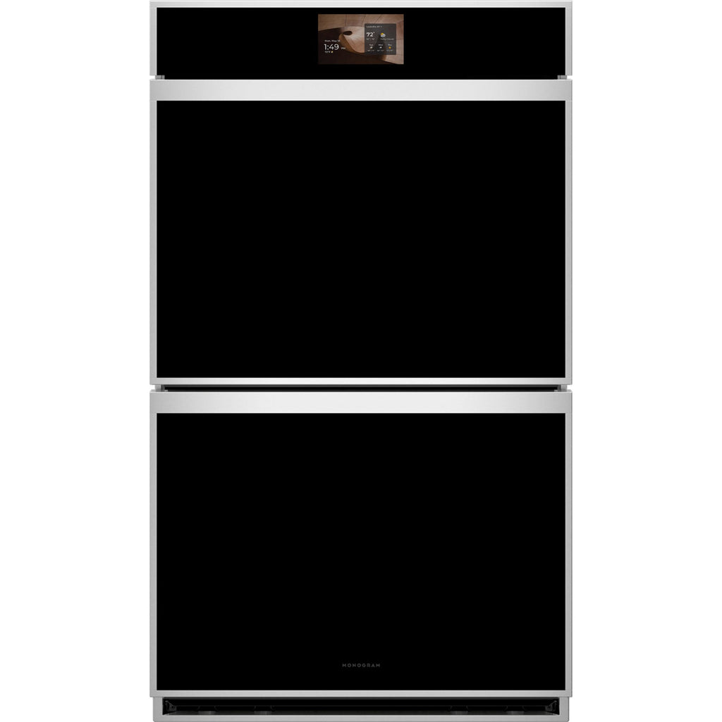  Monogram 30-inch, 10.0 cu. ft. Built-in Double Wall Oven with Twin Convection ZTDX1DSSZSS IMAGE 1
