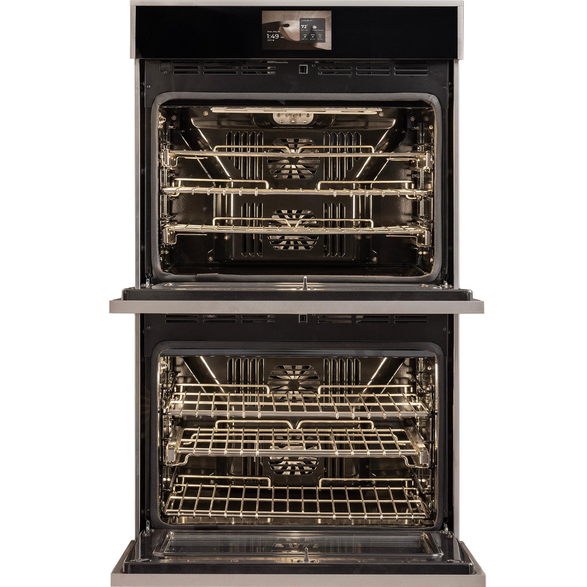 Monogram 30-inch, 10.0 cu. ft. Built-in Double Wall Oven with Twin Convection ZTDX1DSSZSS IMAGE 3