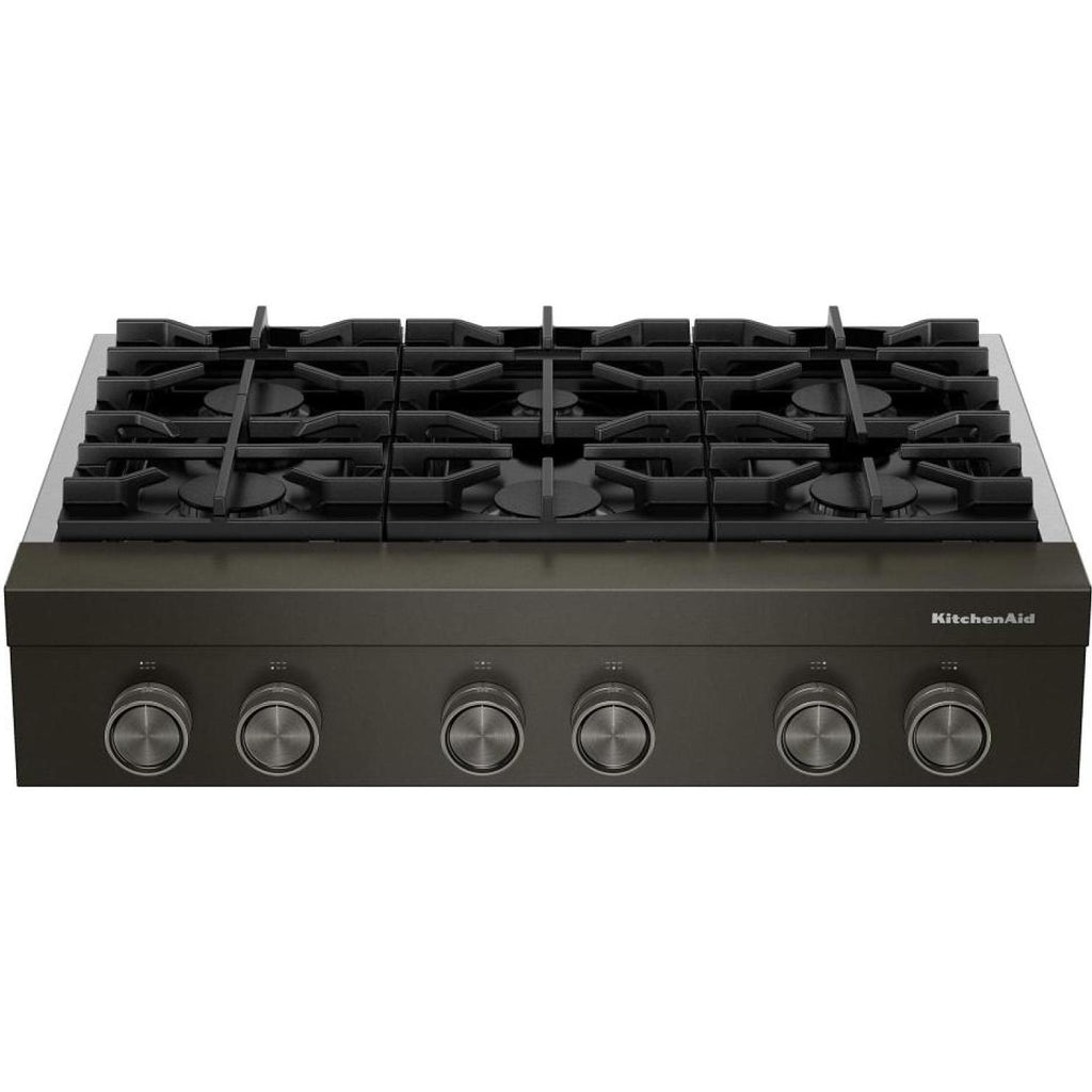  KitchenAid 36-inch Gas Rangetop KCGK936TBE IMAGE 1