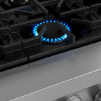  KitchenAid 36-inch Gas Rangetop KCGK936TSS IMAGE 3