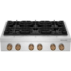  KitchenAid 36-inch Gas Rangetop KCGK936TSS IMAGE 7