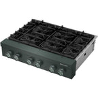  KitchenAid 36-inch Gas Rangetop KCGK936TJP IMAGE 3