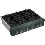  KitchenAid 36-inch Gas Rangetop KCGK936TJP IMAGE 4