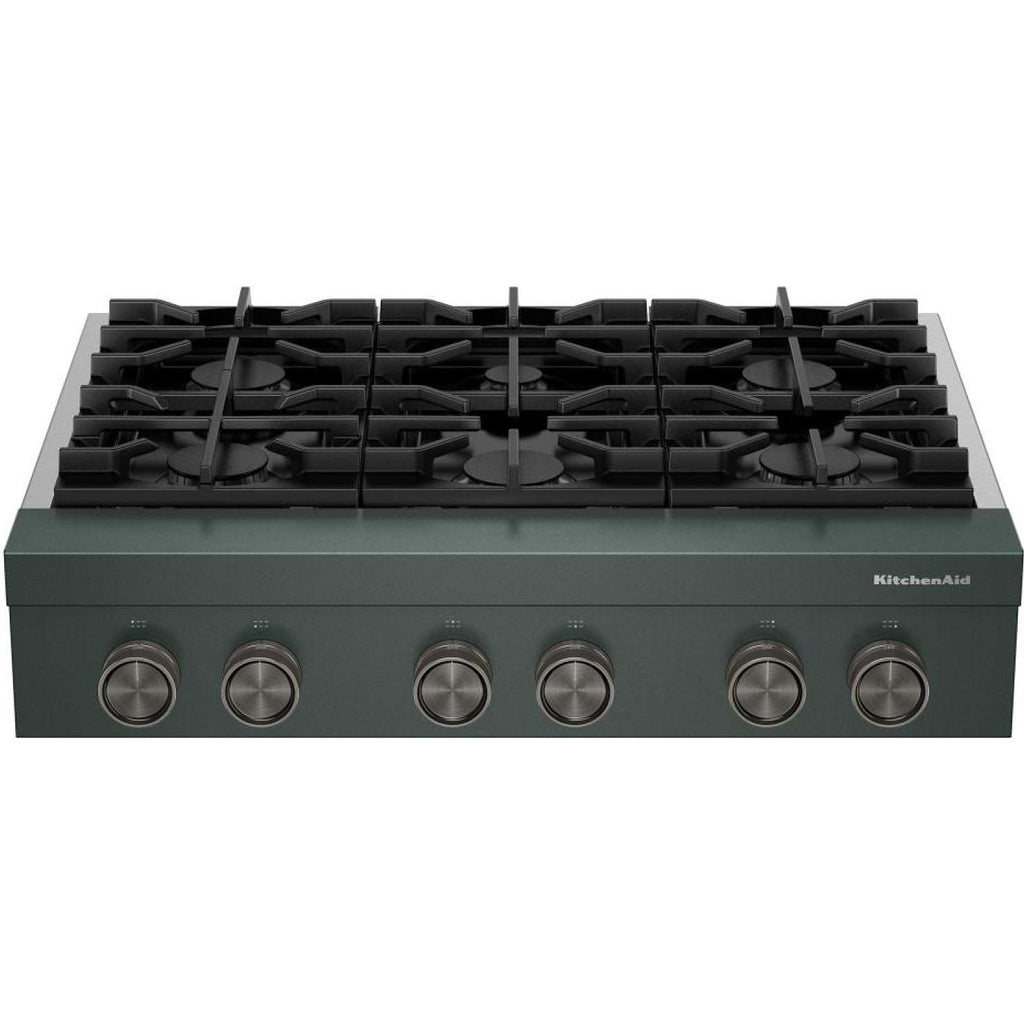  KitchenAid 36-inch Gas Rangetop KCGK936TJP IMAGE 5