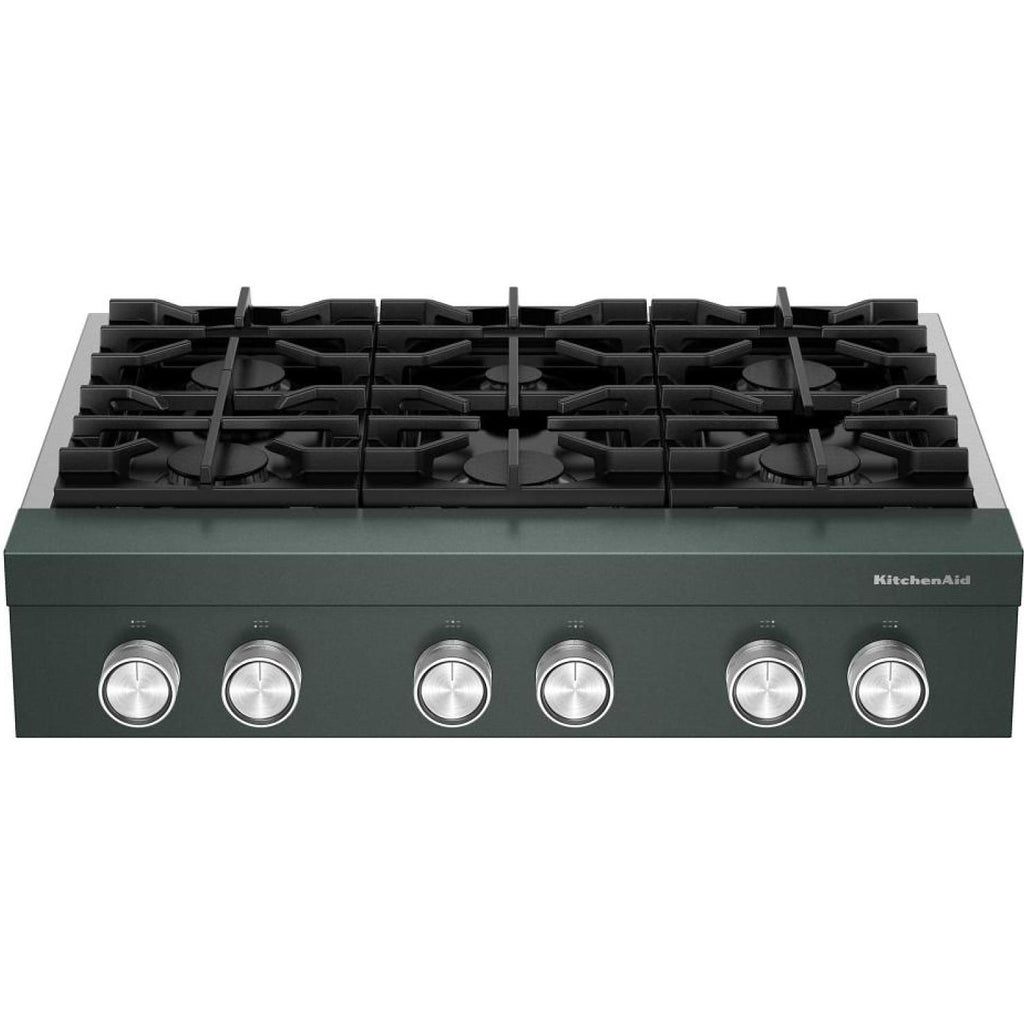  KitchenAid 36-inch Gas Rangetop KCGK936TJP IMAGE 7