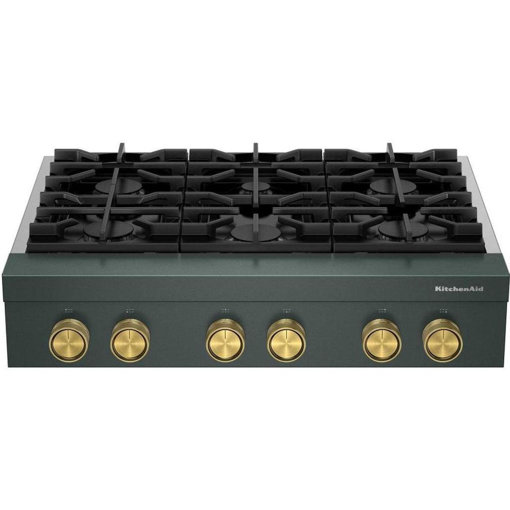  KitchenAid 36-inch Gas Rangetop KCGK936TJP IMAGE 8