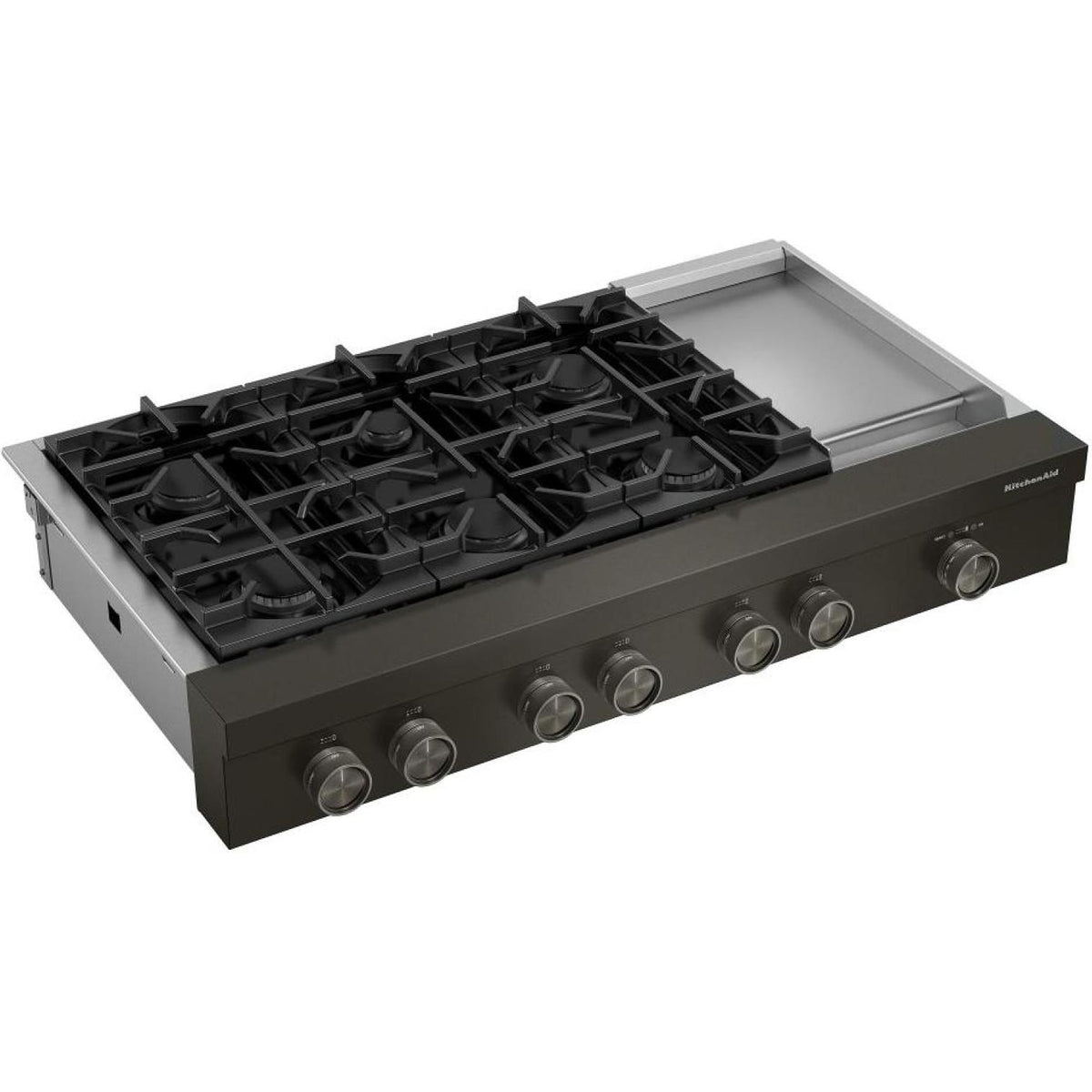  KitchenAid 48-inch Gas Rangetop with Electric Griddle KCGK948TBE IMAGE 4
