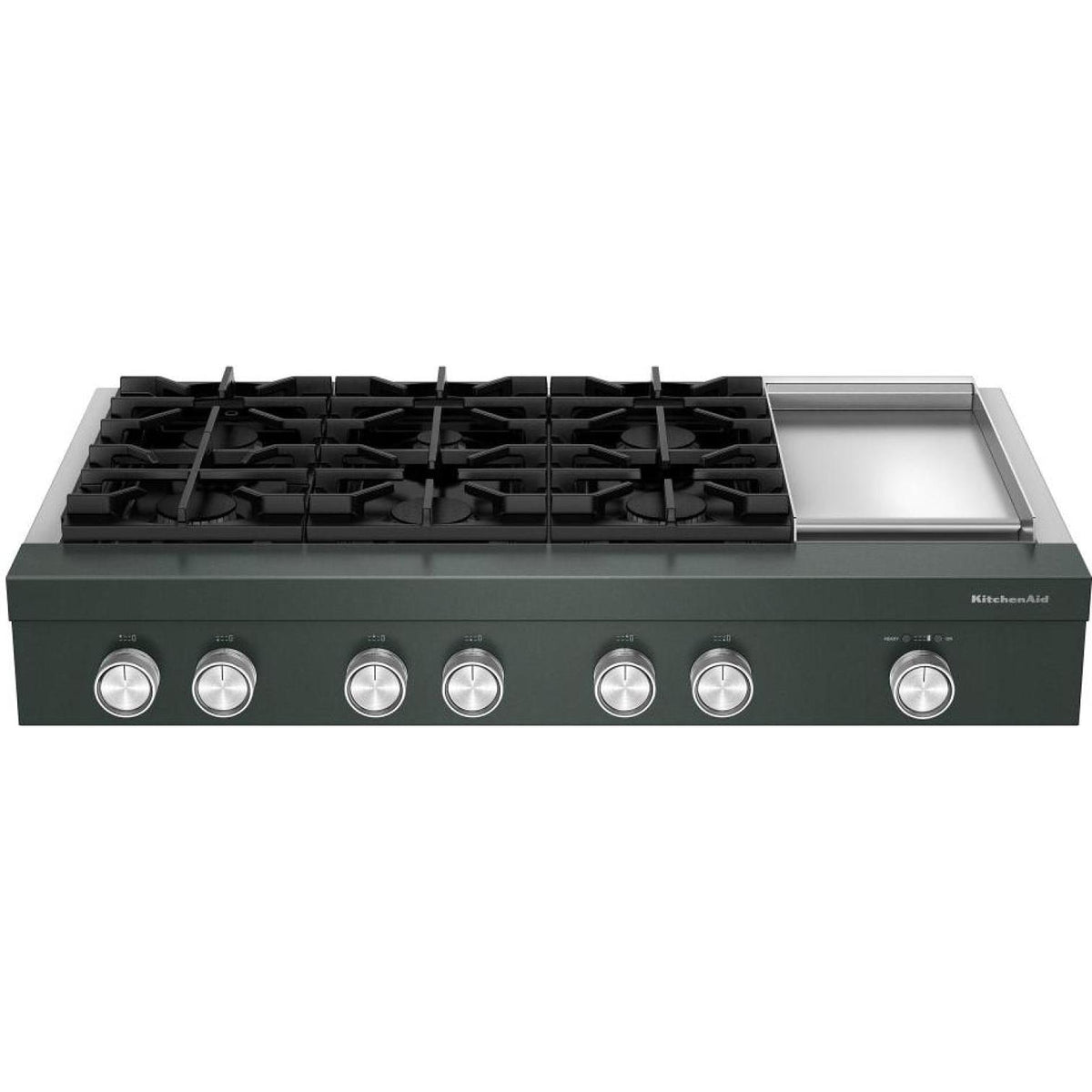  KitchenAid 48-inch Gas Rangetop with Electric Griddle KCGK948TJP IMAGE 10