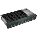  KitchenAid 48-inch Gas Rangetop with Electric Griddle KCGK948TJP IMAGE 5