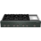  KitchenAid 48-inch Gas Rangetop with Electric Griddle KCGK948TJP IMAGE 9