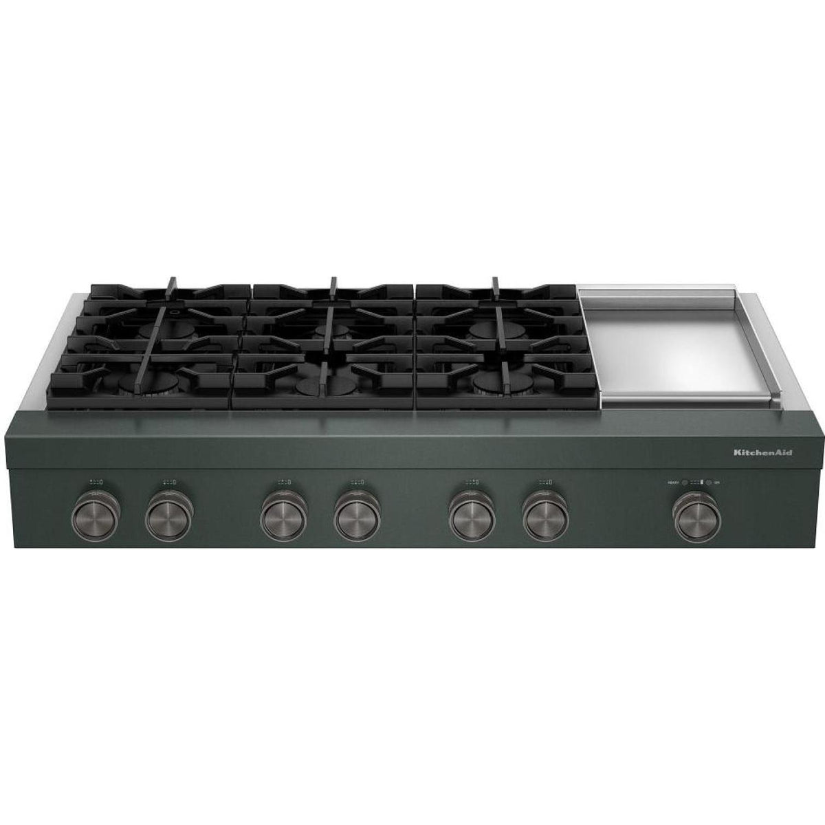  KitchenAid 48-inch Gas Rangetop with Electric Griddle KCGK948TJP IMAGE 9