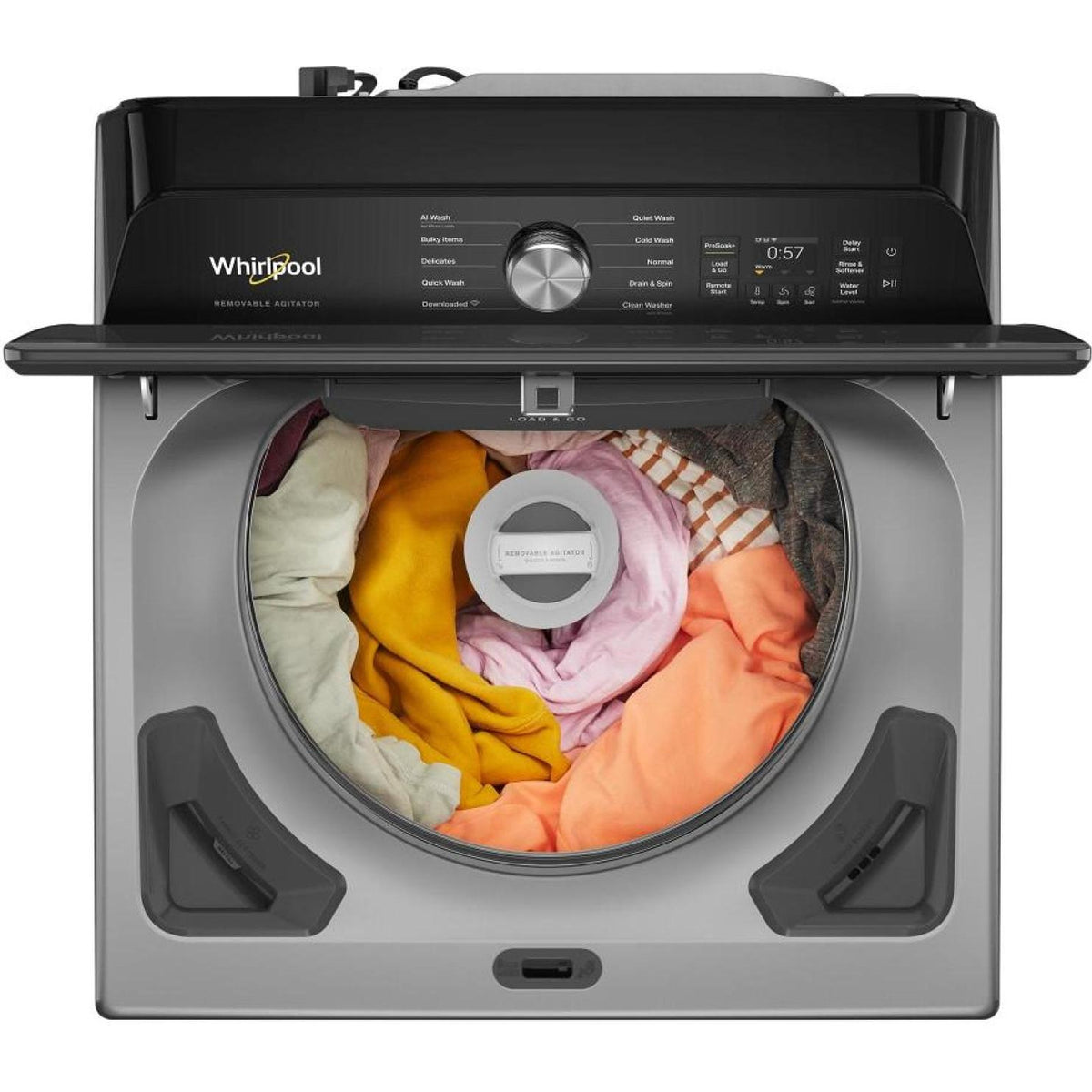  Whirlpool 6.1 cu. ft. Top Loading Washer with Removable Agitator WTW8507TR IMAGE 4