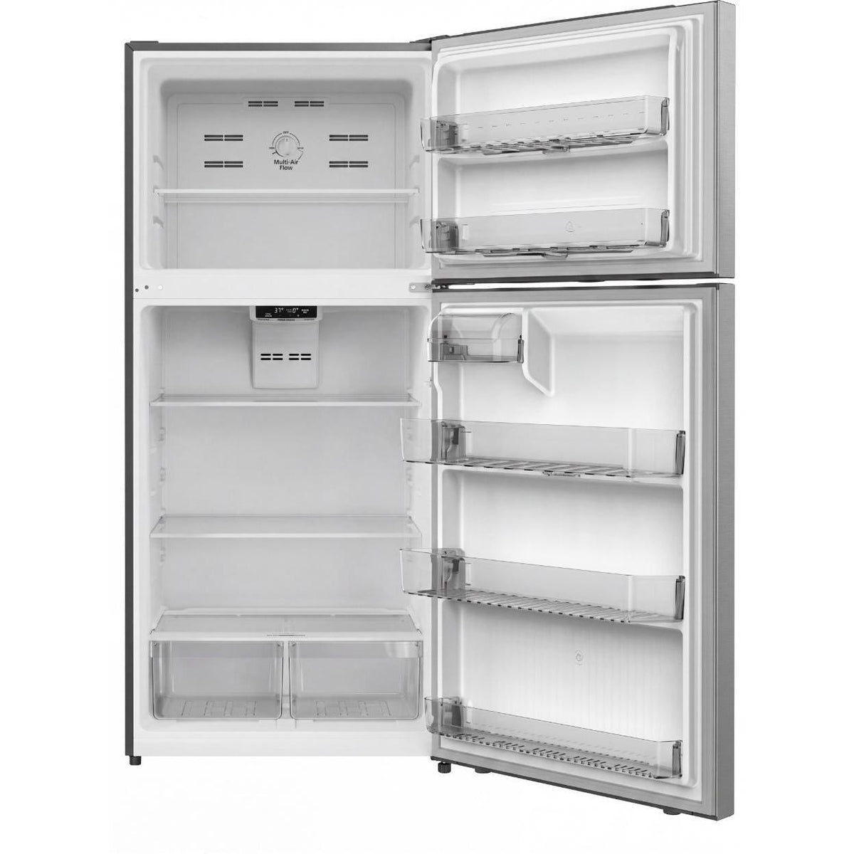  Marathon 30-inch, 18.2 cu. ft. Freestanding Top Freezer Refrigerator with Inverter Technology MFF1820SS IMAGE 2