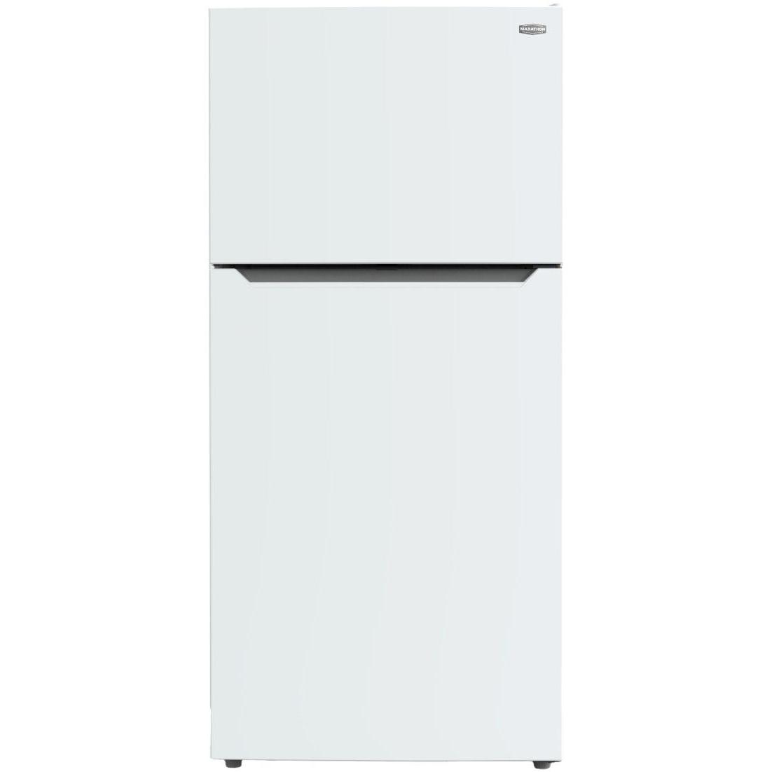  Marathon 30-inch, 18.2 cu. ft. Freestanding Top Freezer Refrigerator with Inverter Technology MFF1820W IMAGE 1