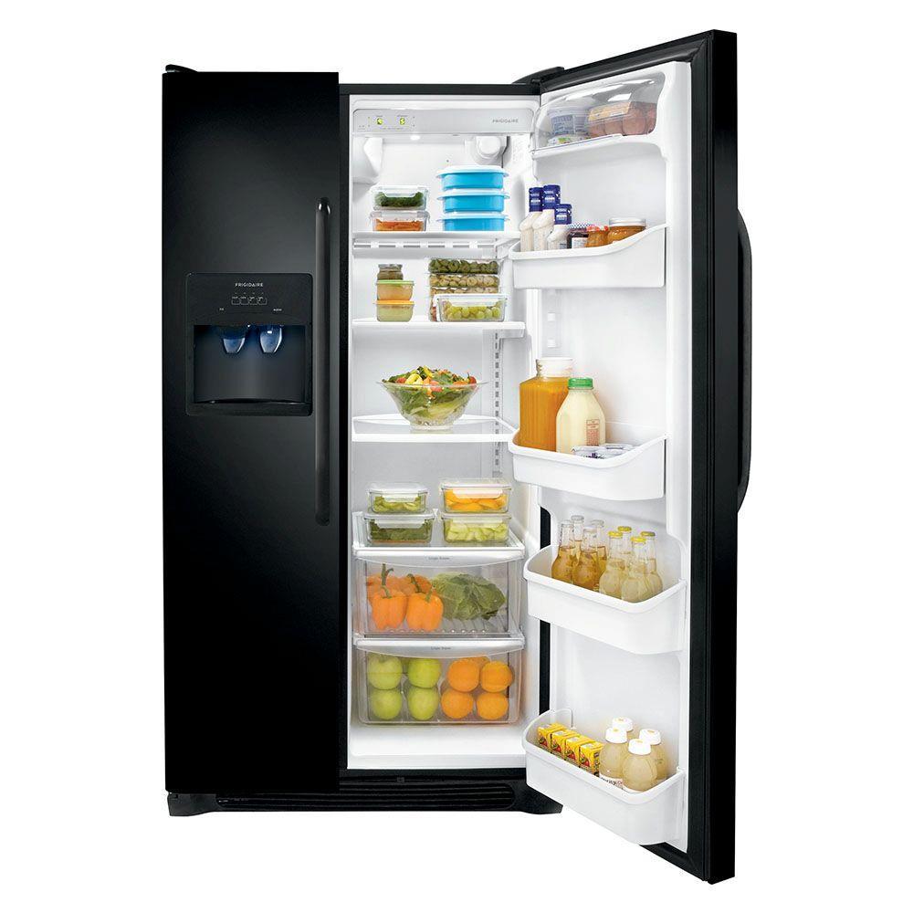  Frigidaire 33-inch, 22.6 cu. ft. Side-by-Side Refrigerator with Ice and Water FFHS2311LB IMAGE 2