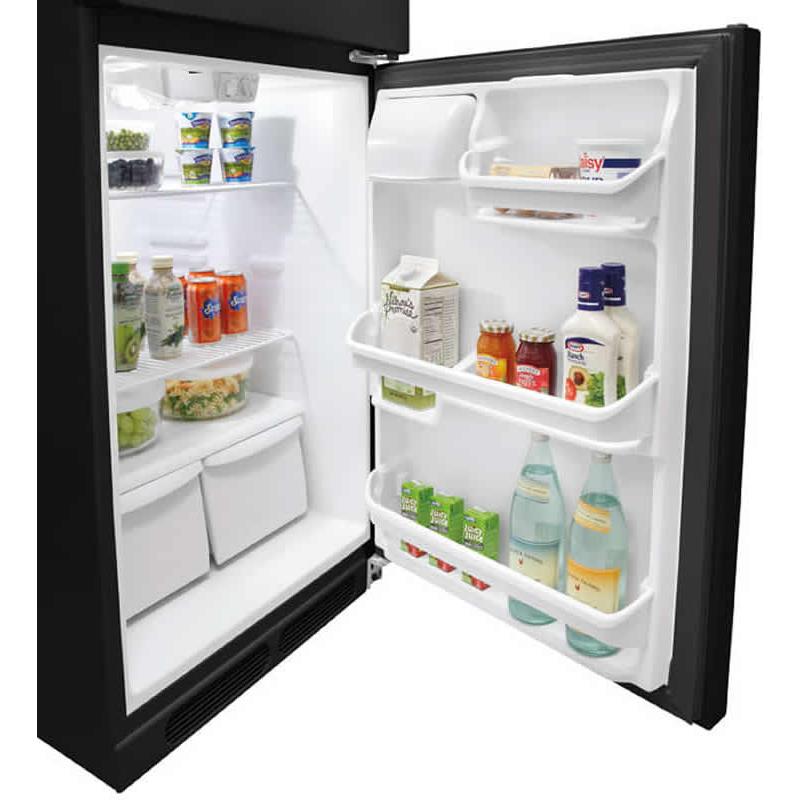  Frigidaire 28-inch, 14.8 cu. ft. Top Freezer Refrigerator FFHT1513LB IMAGE 3
