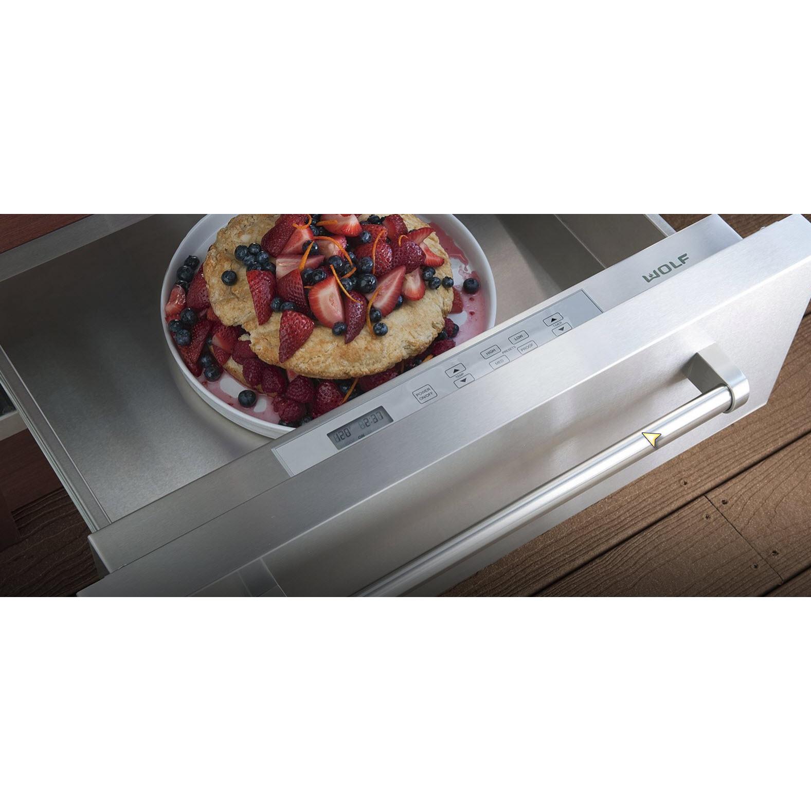  Wolf 30-inch Warming Drawer WWD30O IMAGE 2