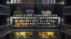  JennAir 36-inch, 20.8 cu. ft. Built-in French 3-Door Refrigerator with Interior Ice Maker JF36NXFXDEBF EXTERNAL_VIDEO 1
