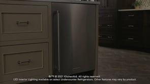  JennAir Noir 24-inch, 5 cu. ft. Compact Refrigerator JURFL242HM EXTERNAL_VIDEO 3