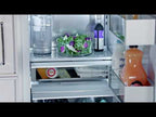  Monogram 30-inch, 17.58 cu.ft. Built-in All Refrigerator with Wi-Fi Connectivity ZIR301NBRII EXTERNAL_VIDEO 2