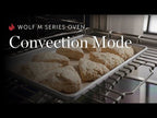  Wolf 30-inch, 5.1 cu. ft. Built-in Single Wall Oven with Dual VertiFlow™ Convection System SO3050CM/S EXTERNAL_VIDEO 3