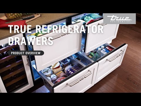  True Residential 24-inch, 5 cu.ft. Built-in Refrigerator Drawers TURADA-24-D-A~S EXTERNAL_VIDEO 1