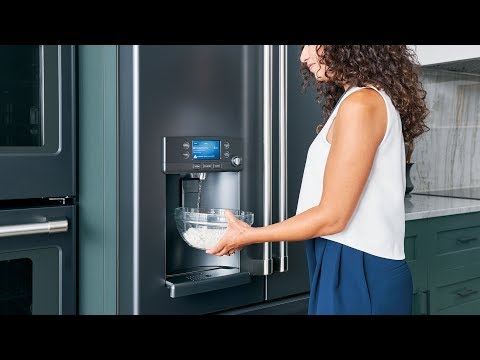  Café 36-inch, 22.2 cu.ft. Counter-Depth French 3-Door Refrigerator with Hot Water Dispenser CYE22TP3MD1 EXTERNAL_VIDEO 4