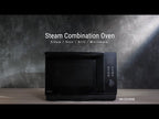  Panasonic 1.0 cu. ft. Countertop Steam Combi Microwave Oven NN-DS59NB EXTERNAL_VIDEO 1