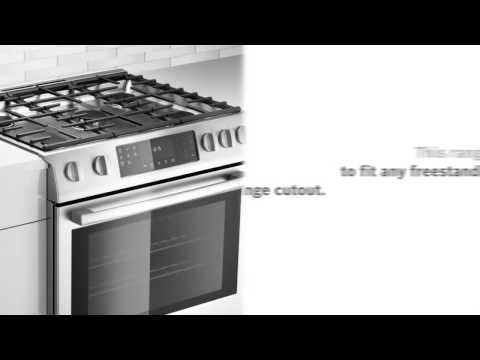  Bosch 30-inch Slide-In Dual Fuel Range with 11 Specialized Cooking Modes HDI8056C EXTERNAL_VIDEO 1