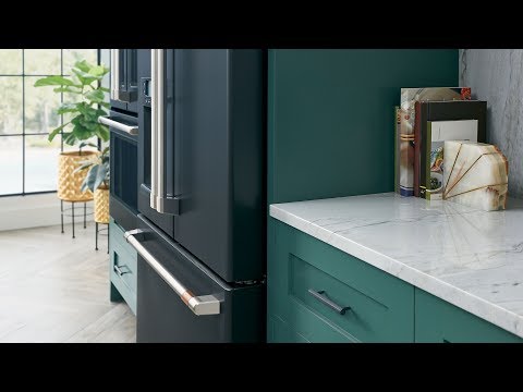  Café 36-inch, 23.1 cu.ft. Counter-Depth French 3-Door Refrigerator with WiFi Connect CWE23SP3MD1 EXTERNAL_VIDEO 1