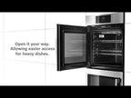  Bosch 30-inch, 4.6 cu. ft. Built-in Single Wall Oven with Convection HBLP451LUC EXTERNAL_VIDEO 2